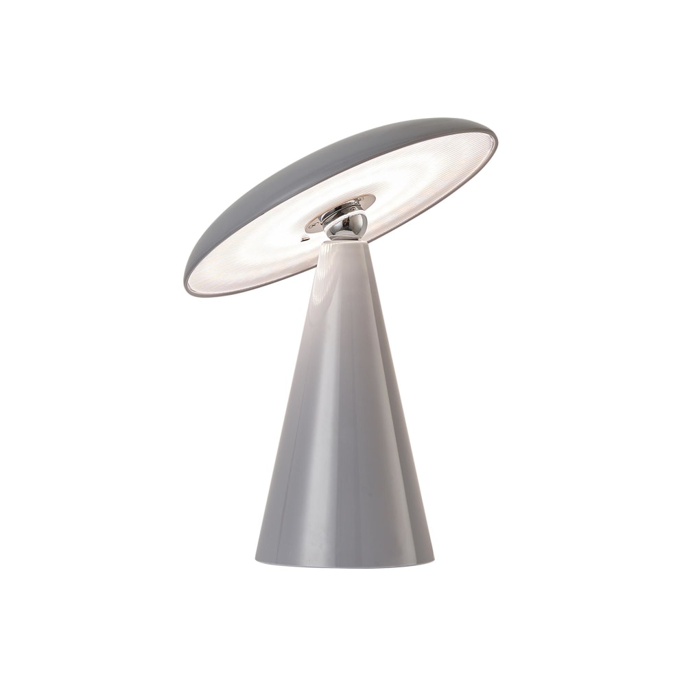 Lampe de table mélamine gris clair ø23cm