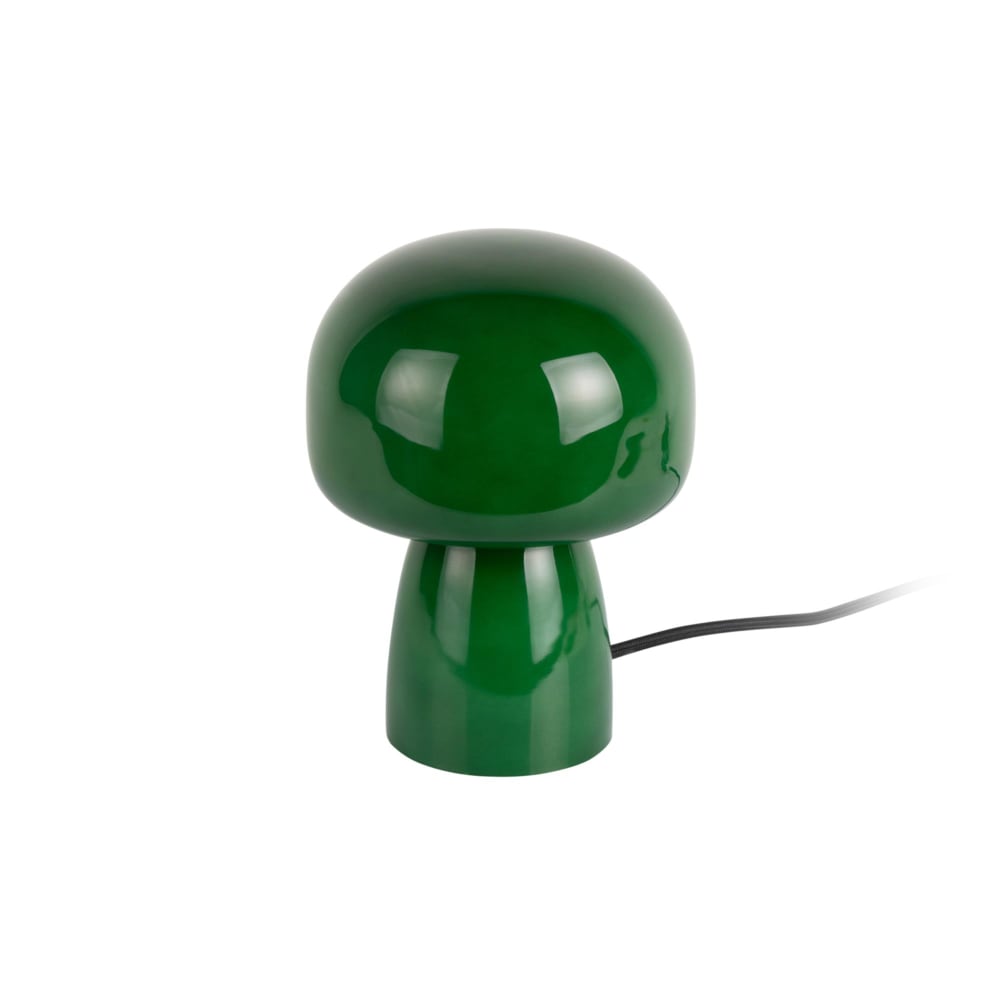 Lampe de table verre vert 15x15x20cm