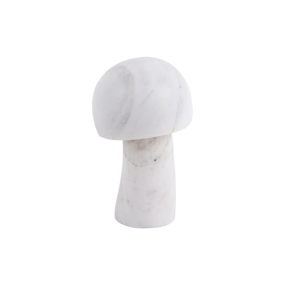 Ornement marbre blanc 7.5x7.5x14cm