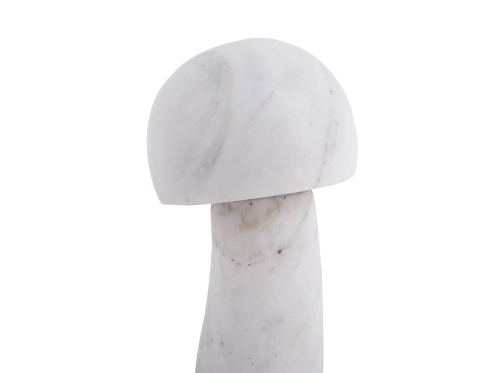 Ornement marbre blanc 7.5x7.5x14cm — vue 4