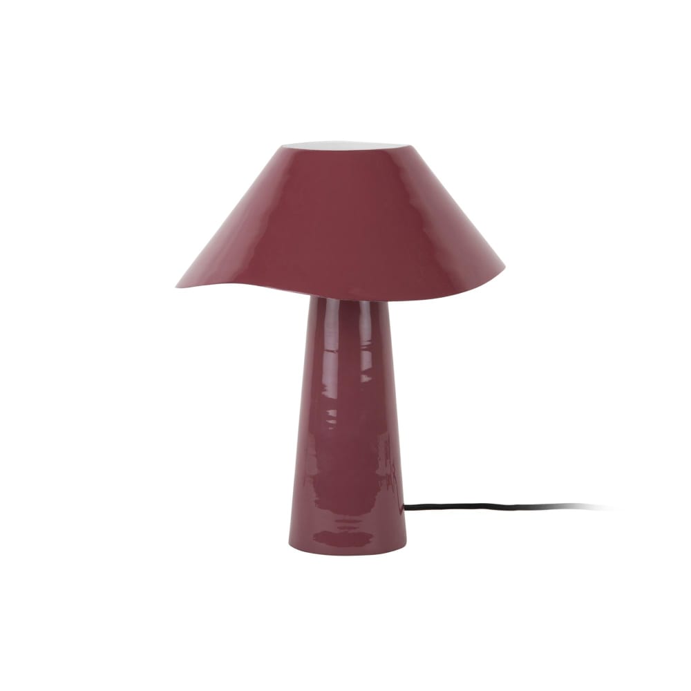 Lampe de table fer mauve foncé ø28cm