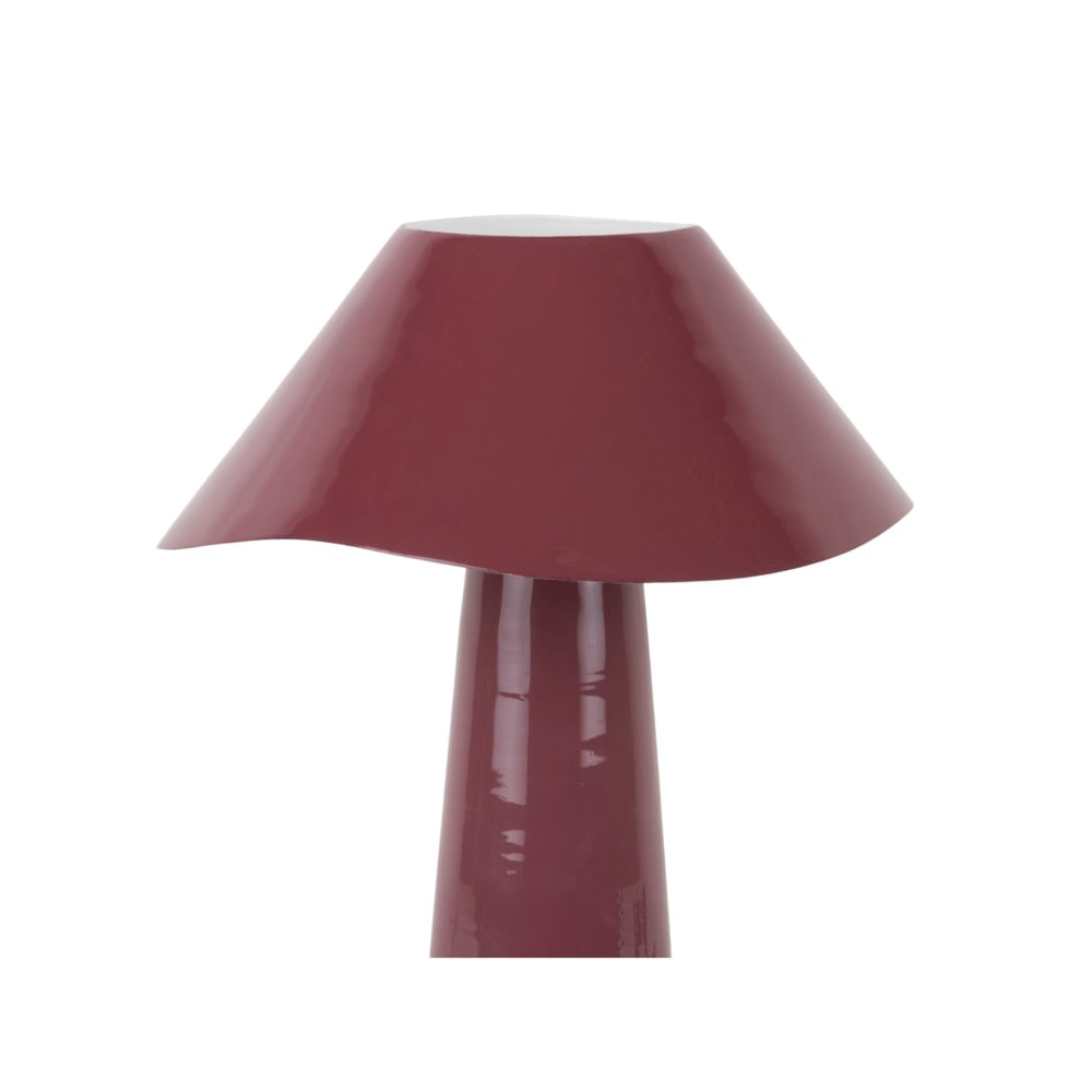 Lampe de table fer mauve foncé ø28cm — vue 3