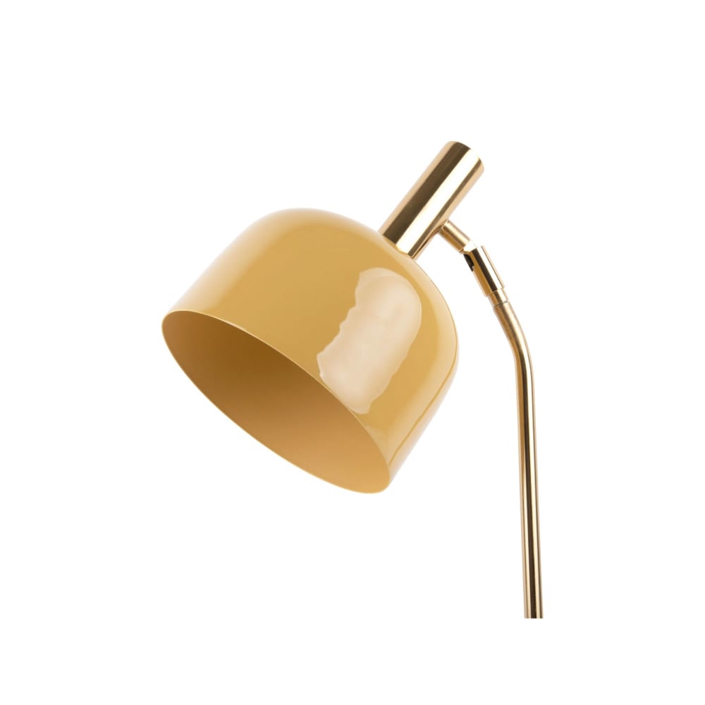Lampe de table fer jaune 23x19.5x56cm — vue 3