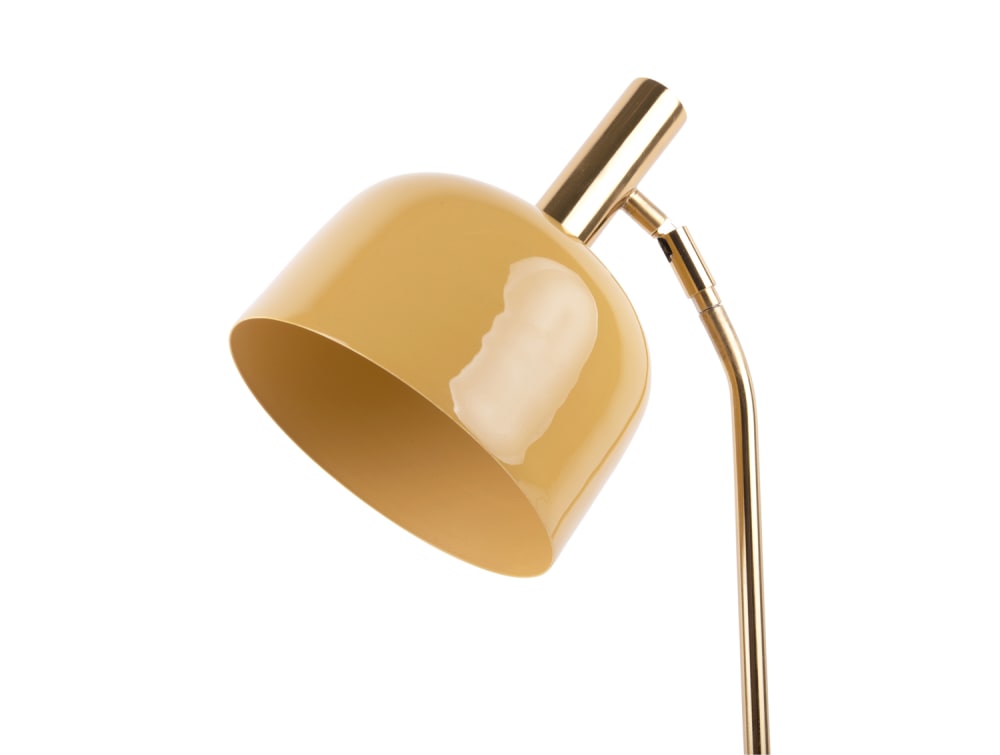 Lampe de table fer jaune 23x19.5x56cm — vue 4