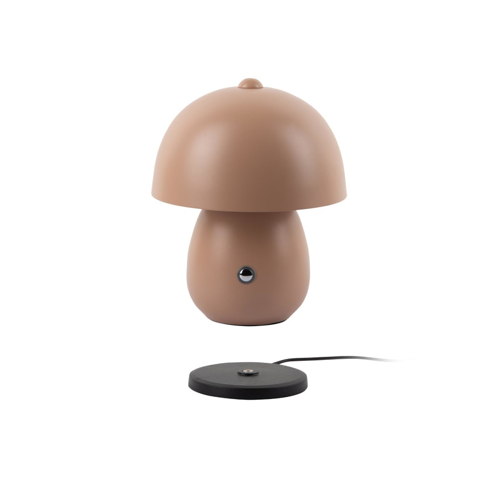 Lampe de table fer brun doux ø14cm — vue 3