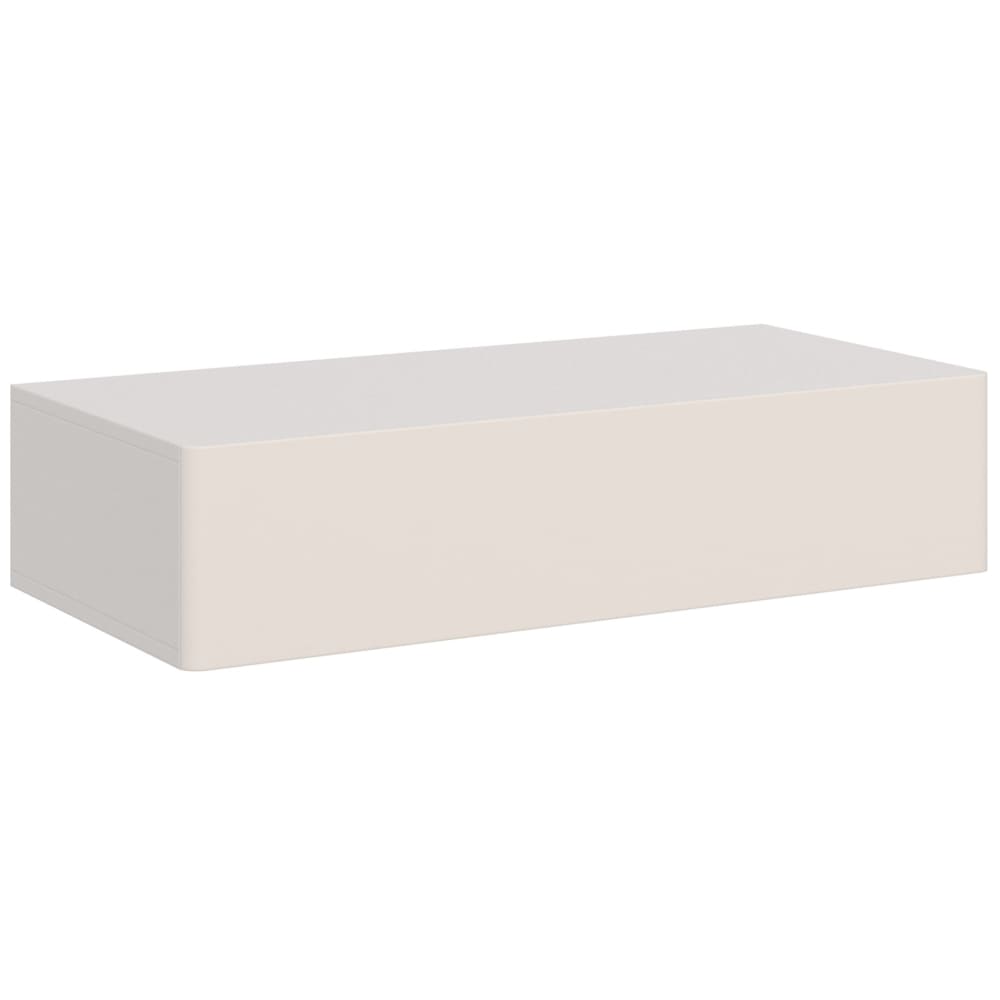 Selsey Wandkonsole mit Schublade, Kaschmir, 90 cm style modern Taupe Spanplatte