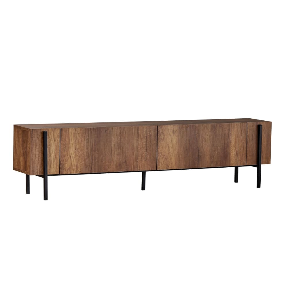 Meuble tv en bois marron 180 x 30 x 45 cm