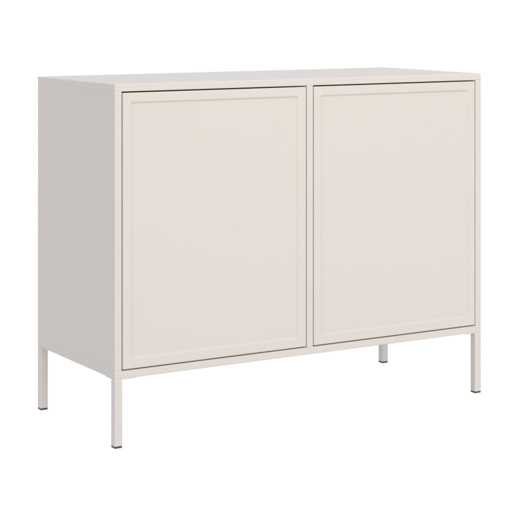 Buffet 2 portes, gris cachemire, 100cm