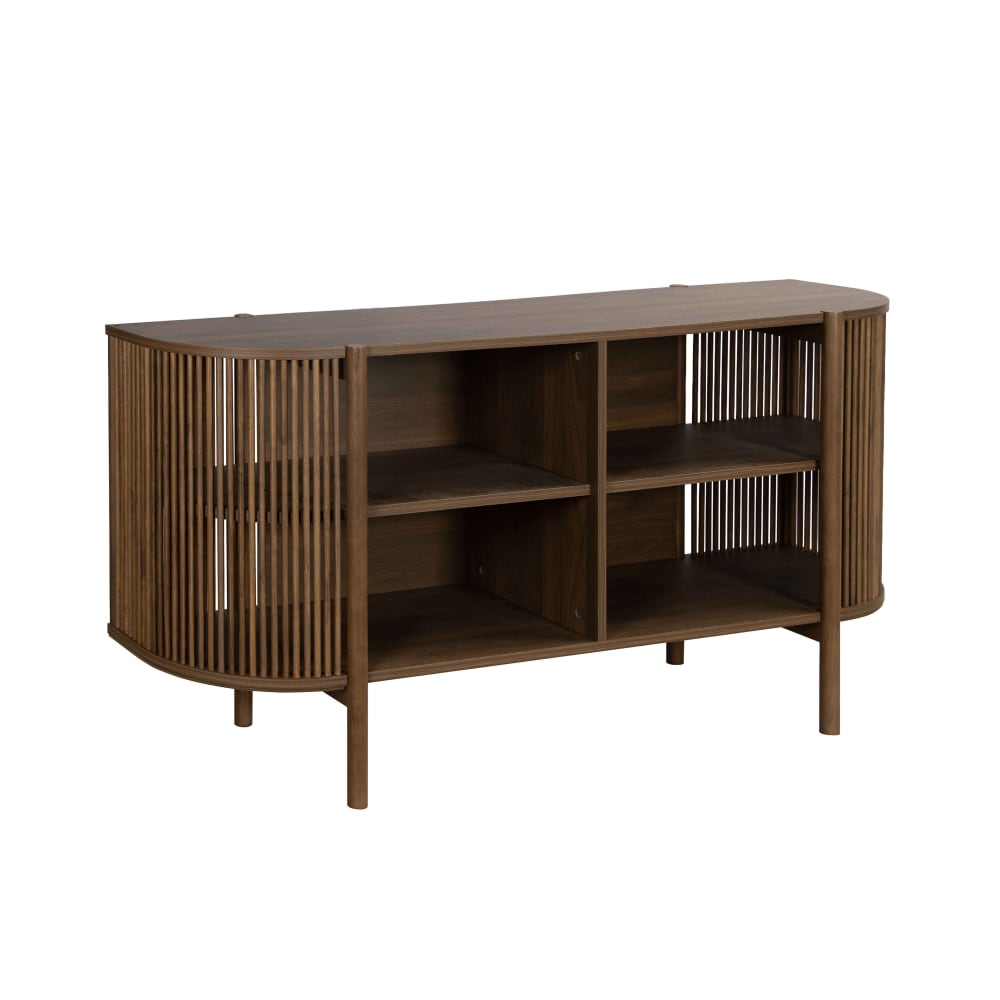 Buffet bohème 160 cm effet bois foncé