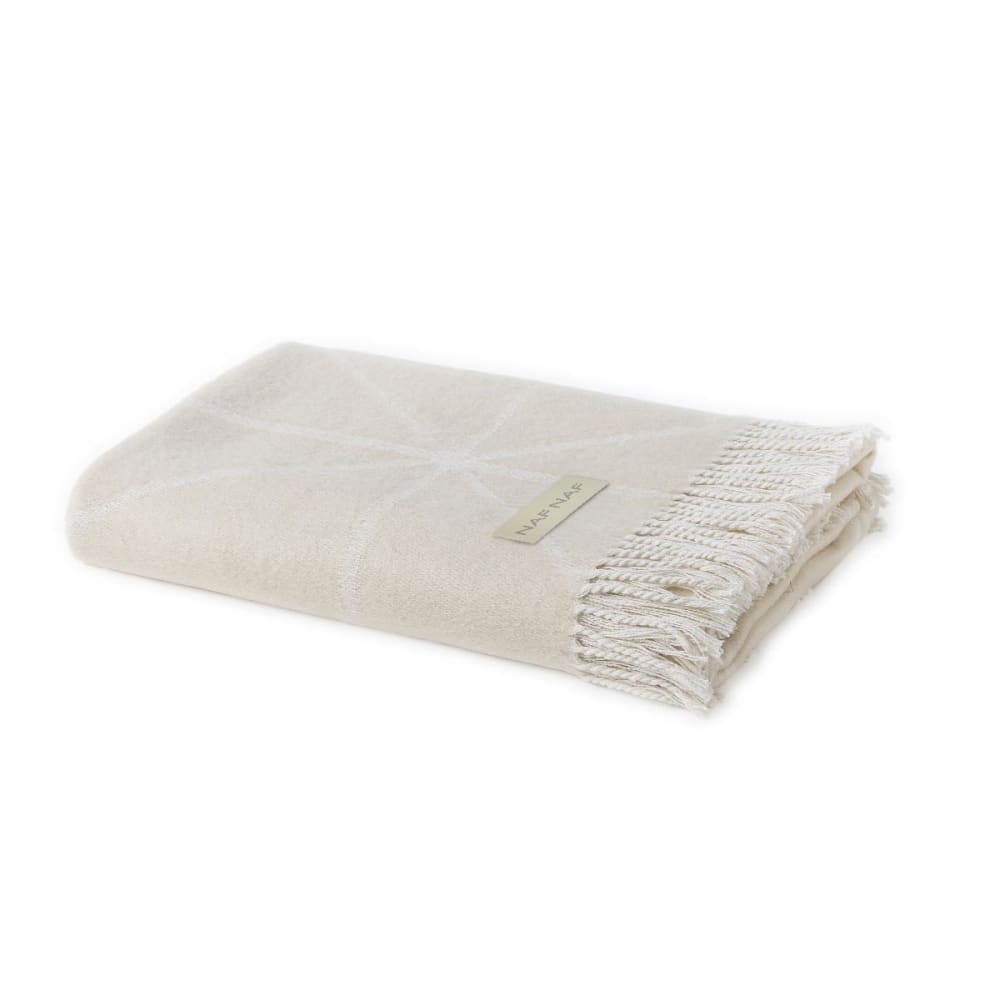 Beige Plaid 130x170 cm - Maisons Du Monde