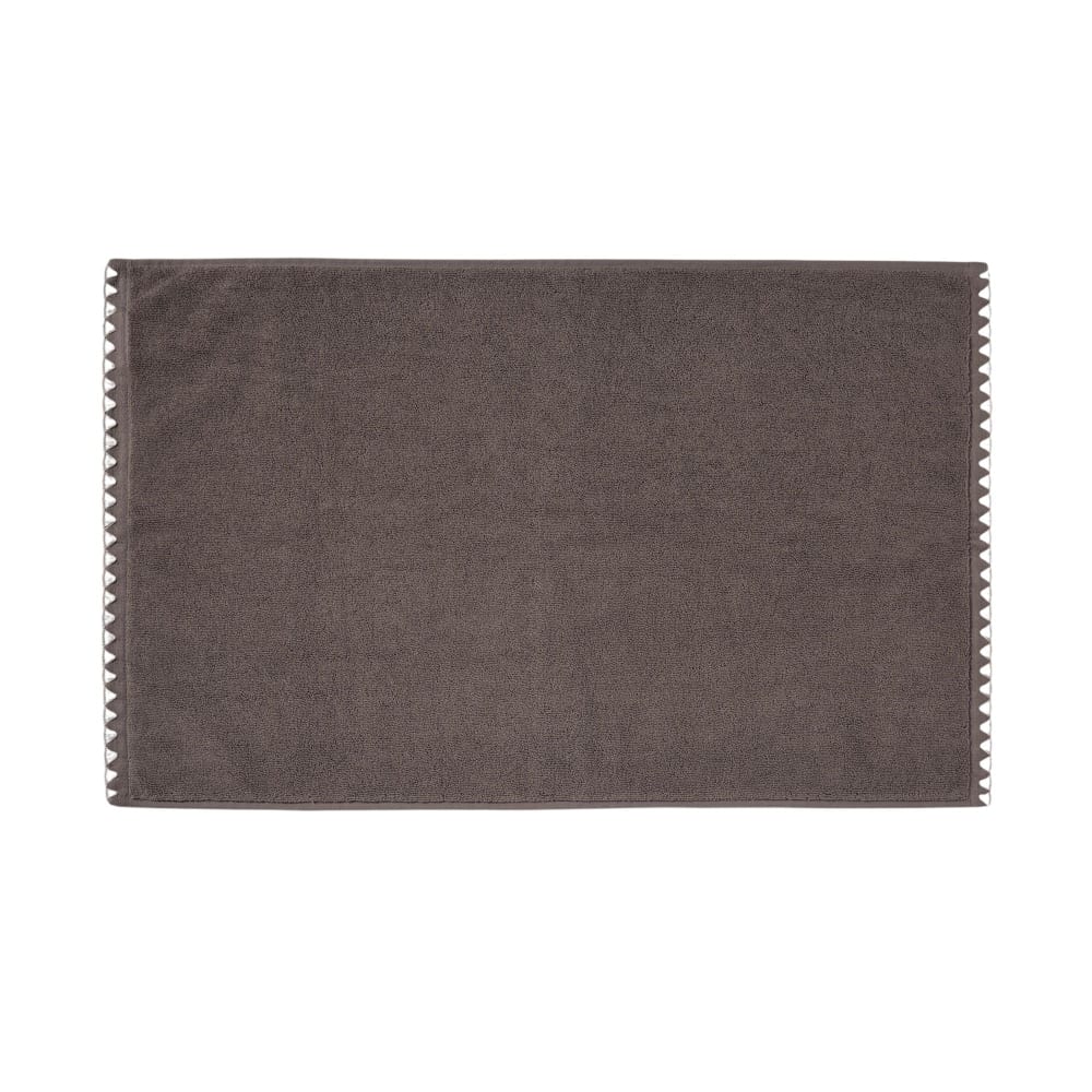 Tapis de bain en coton marron 50x80 cm Tapis de bain en coton marron 50x80 cm