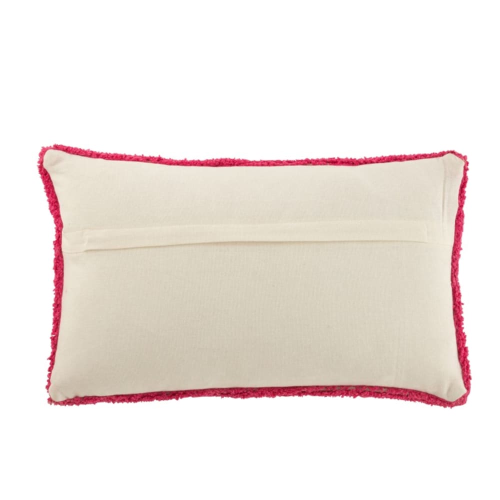 Coussin rectangulaire > rose 30x50x15 cm