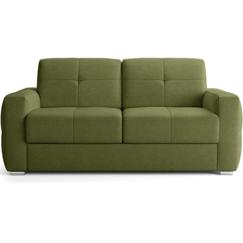Canapé convertible express 3 places en tissu chenille vert olive Canapé convertible express 3 places en tissu chenille vert olive