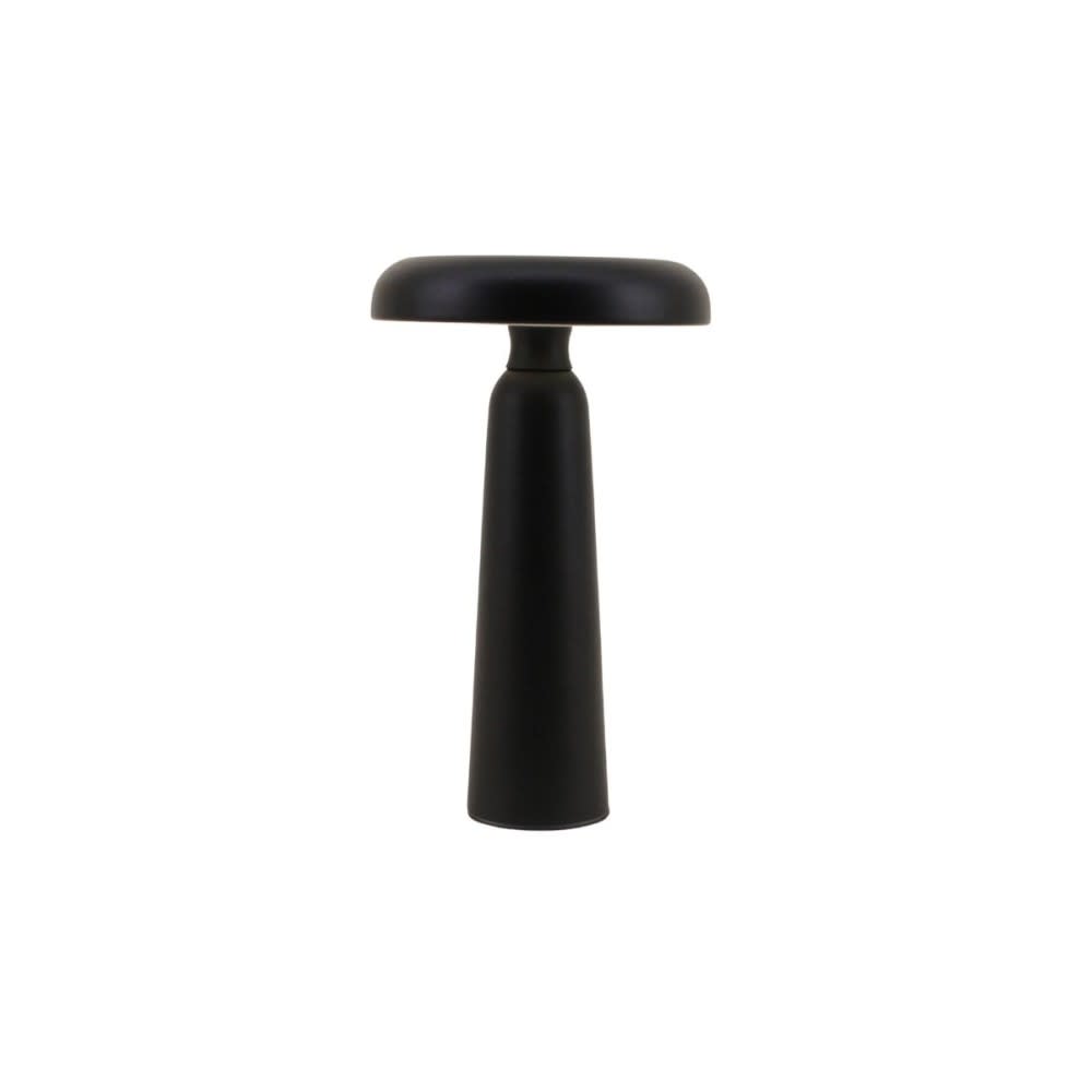 Lampe usb tactile champignon noir 23cm Lampe usb tactile champignon noir 23cm
