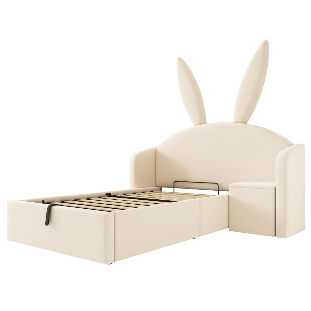 Lit enfant en velours - polyester