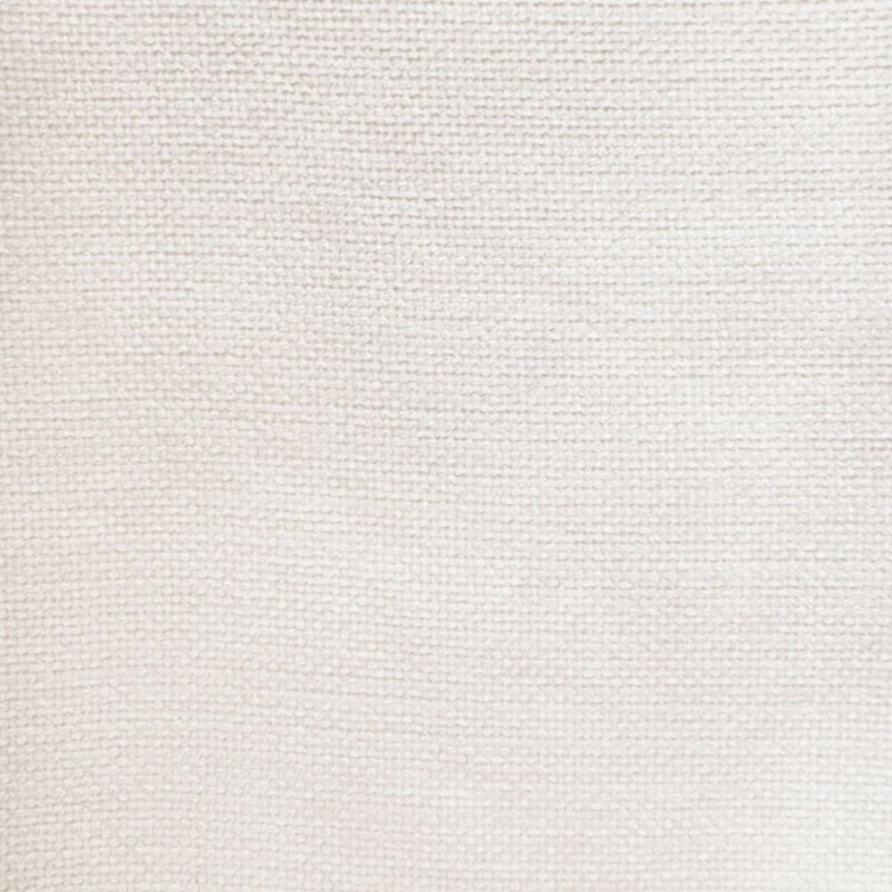 Tête de lit tapissée matelassée courbe pour lit de 150cm blanc cassé