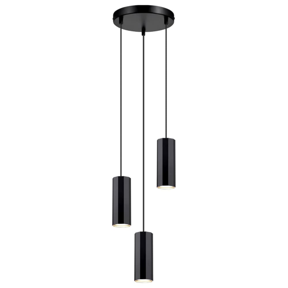 Suspension en fer, noir,