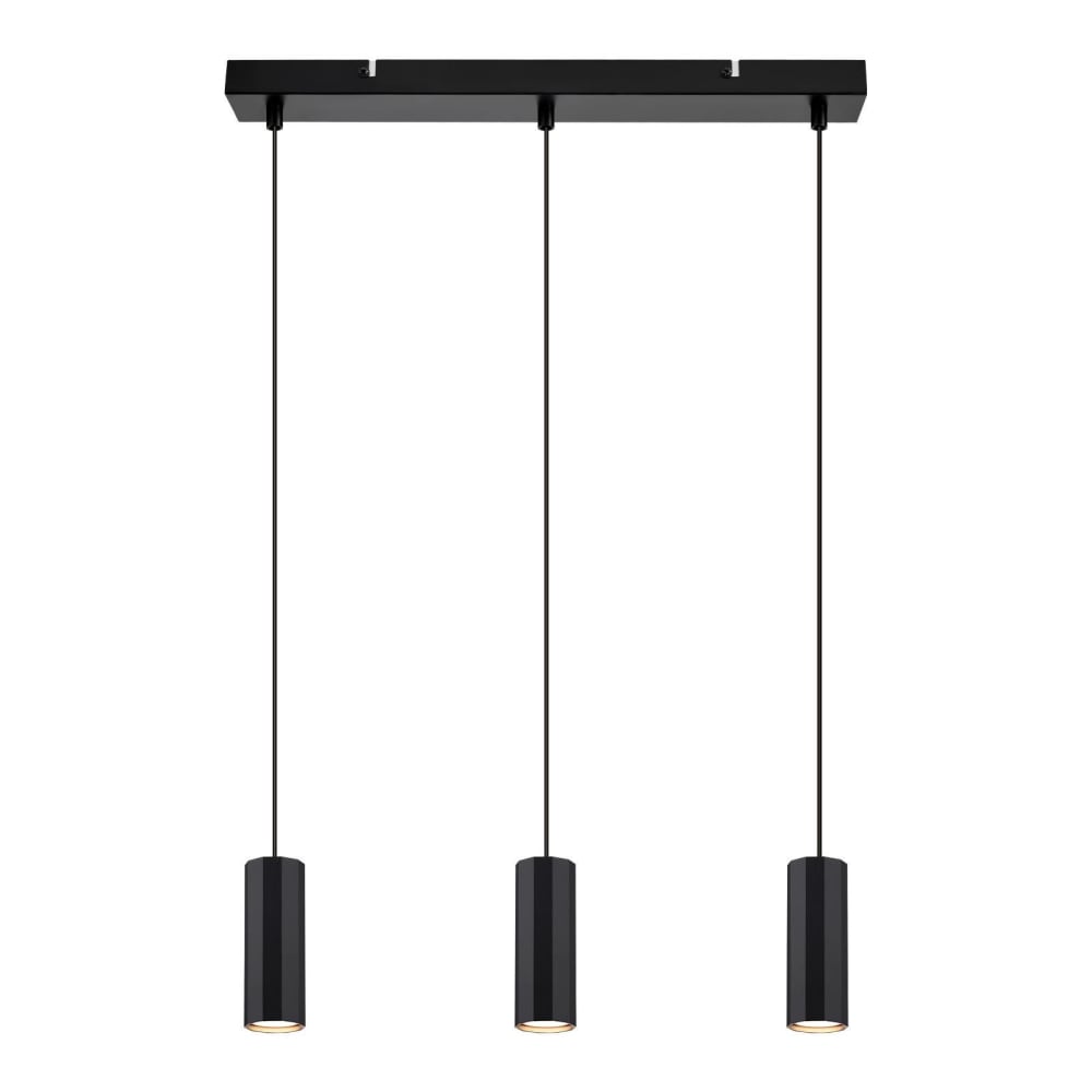 Suspension en fer, noir,