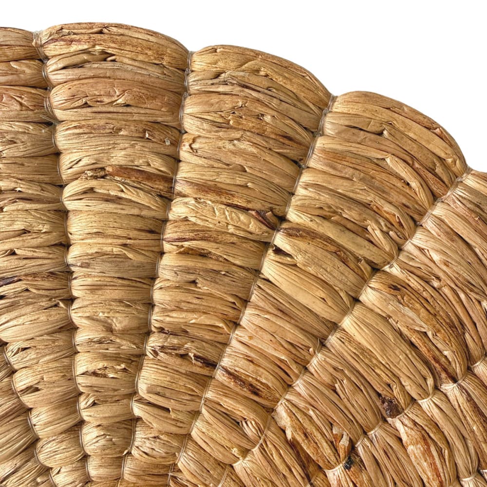 6er-Set runde Tischsets aus Naturfasern D. 35cm - Maisons Du