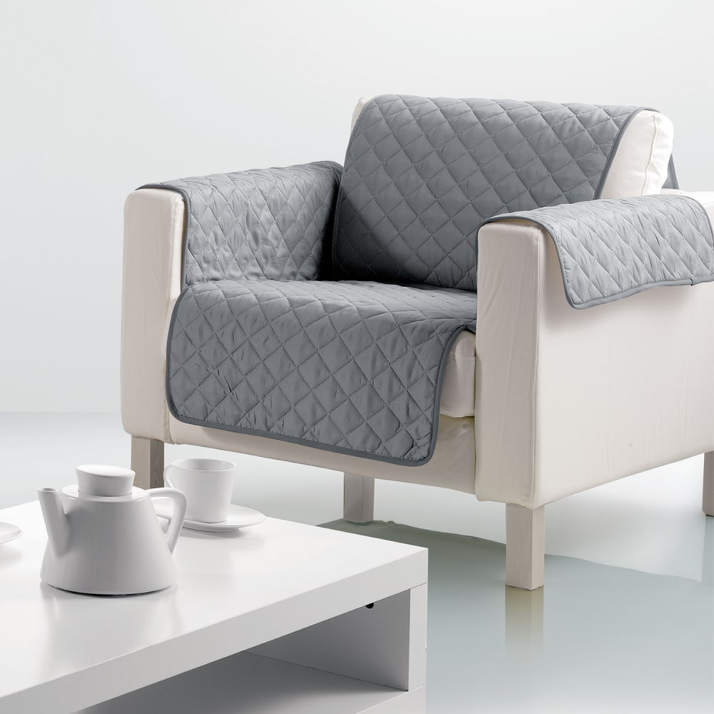 Protege  en polyester gris 165 x 179
