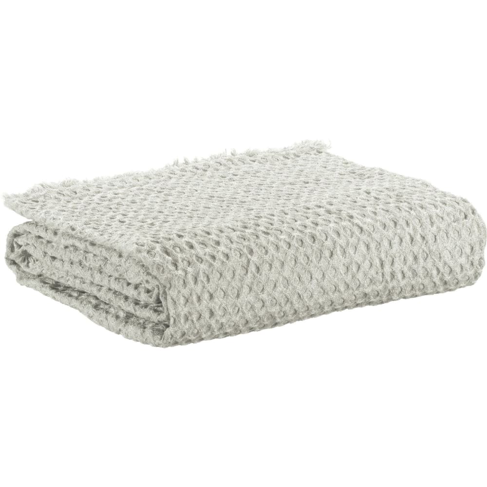 Plaid polyester grège 160x130 cm