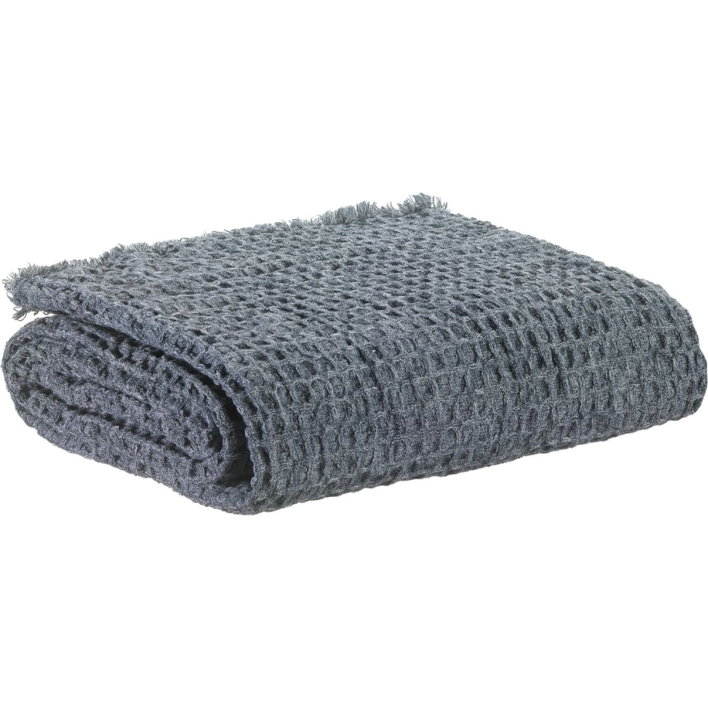 Plaid polyester bleu impérial 160x130 cm