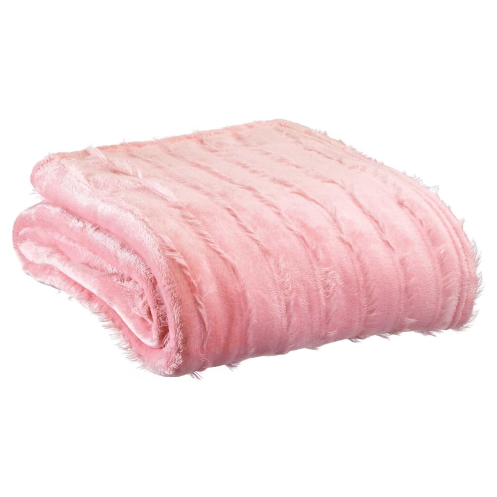 Plaid polyester blush 160x130 cm Plaid polyester blush 160x130 cm