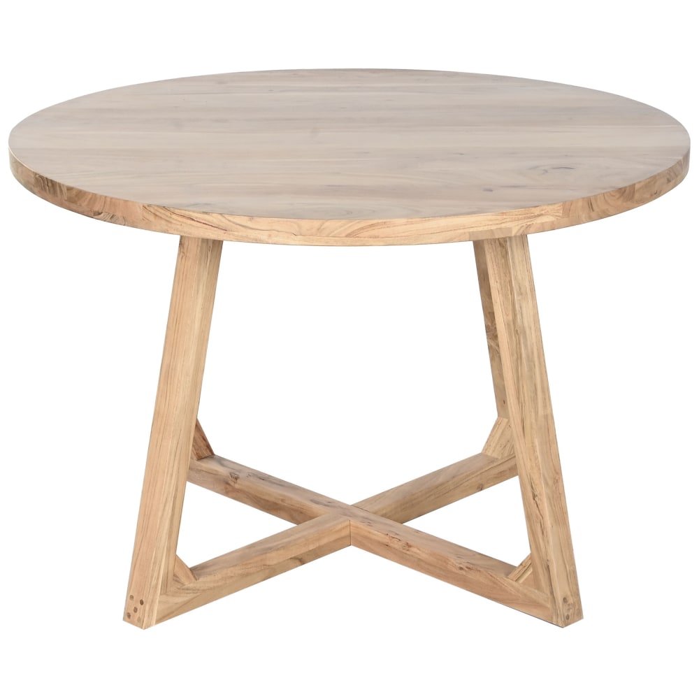 Table à manger ronde - acacia