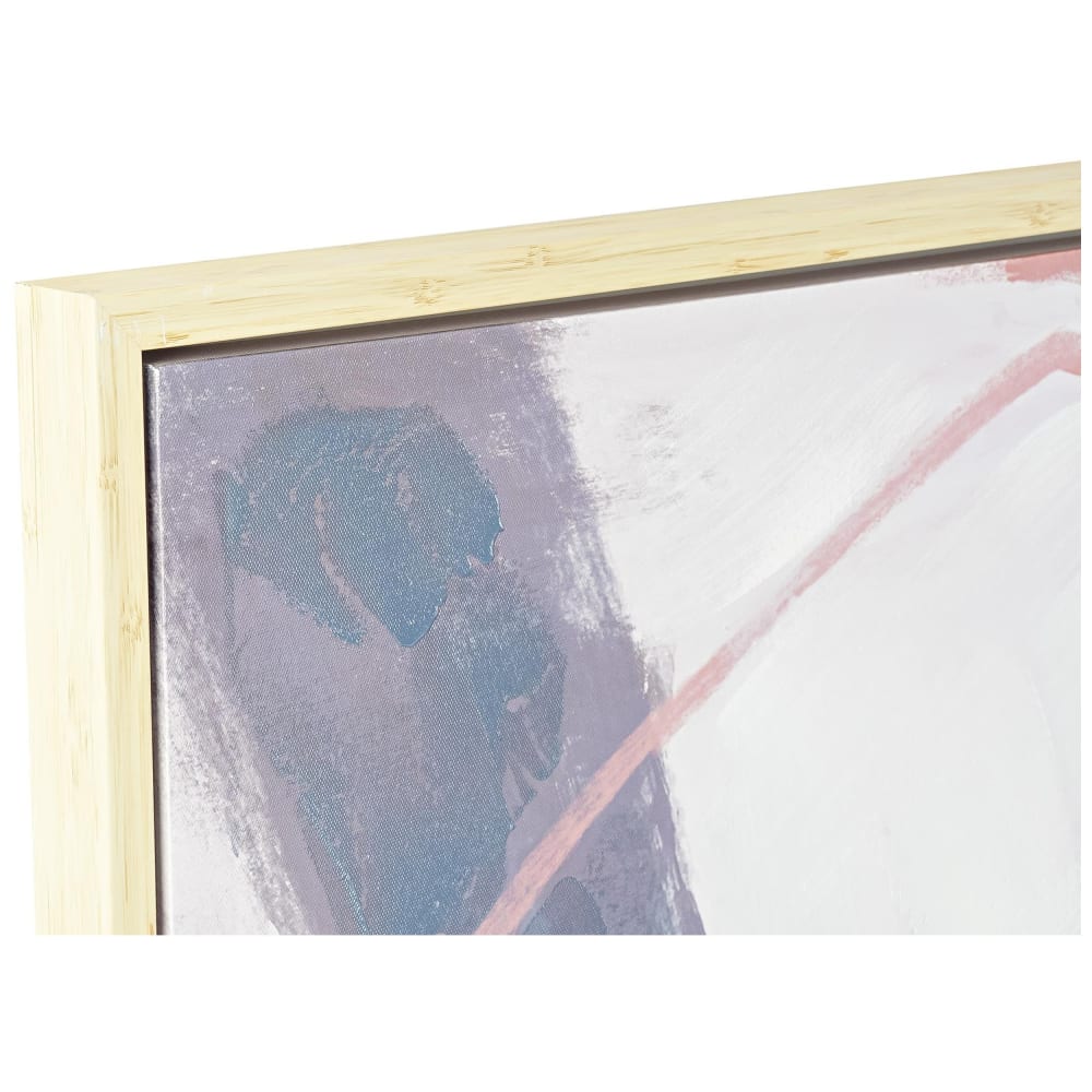 Ensemble de 3 tableaux abstraits sur tissu multicolore 180x4x120 cm — vue 4