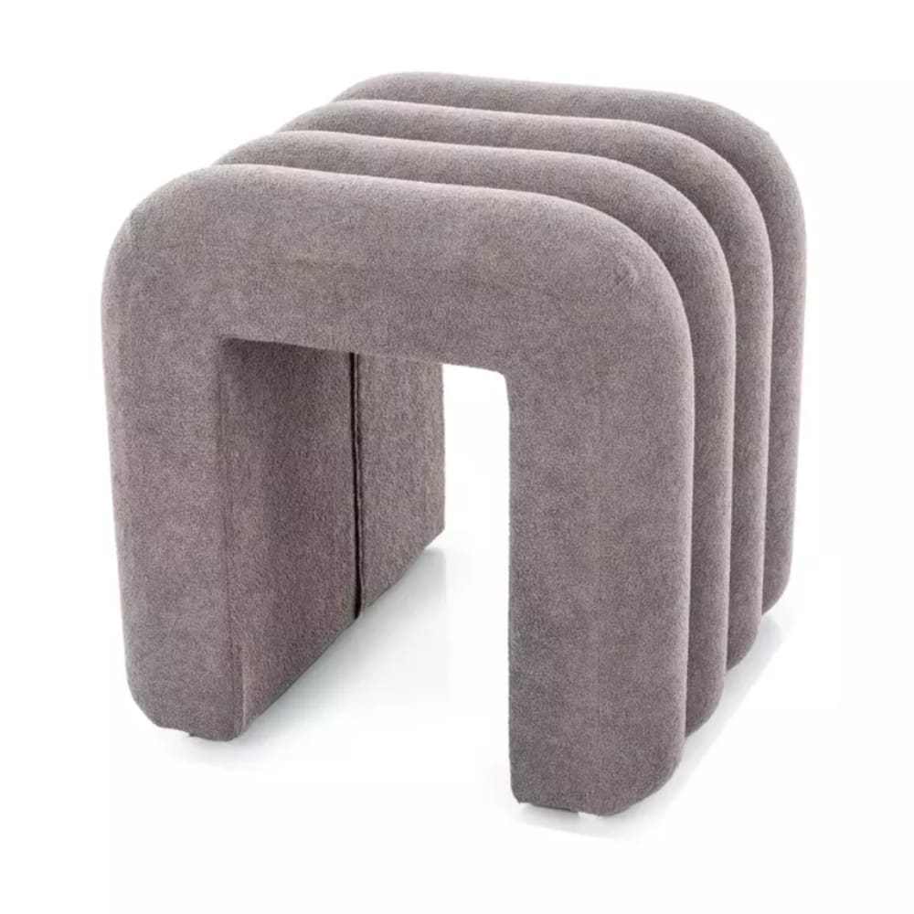 Pouf design en tissu