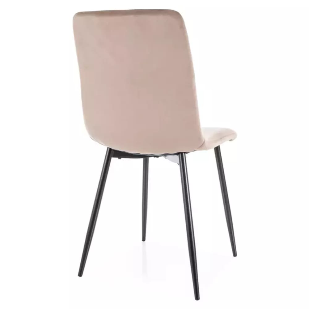 Drehstuhl aus Bouclé-Stoff in Beige - Maisons Du Monde