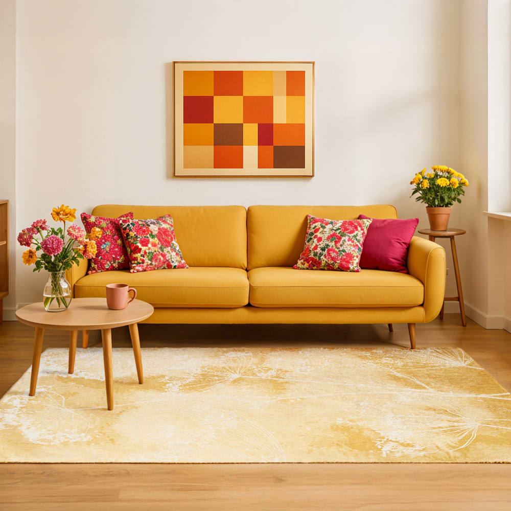 Teppich Gelb 240x340 - Maisons Du Monde