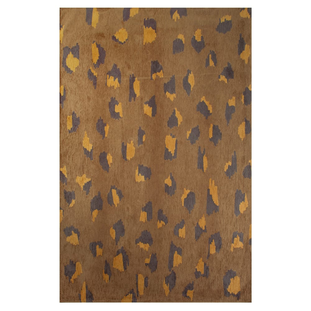 Lola & Moi LEO LOLA&MOI - Teppich Braun 200x280 Braun Pes - Polyester