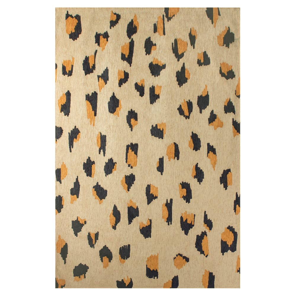 Lola & Moi LEO LOLA&MOI - Teppich Beige 170x240 Beige Pes - Polyester