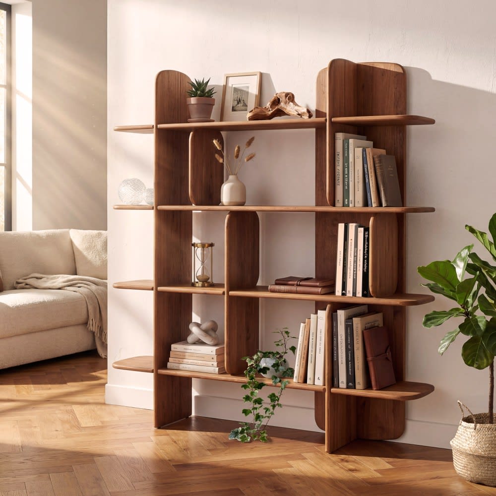 Bücherregal aus recyceltem Teakholz - Maisons Du Monde