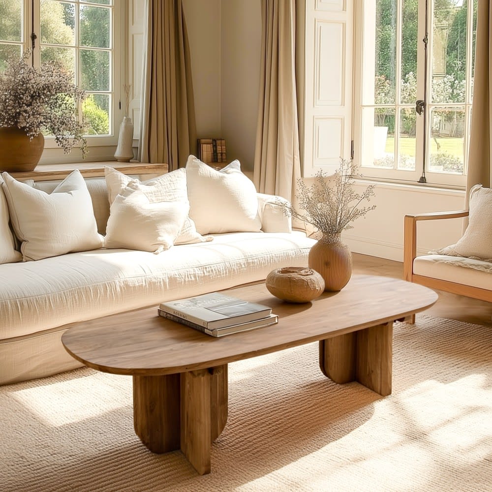 Couchtisch aus recyceltem Teakholz - Maisons Du Monde