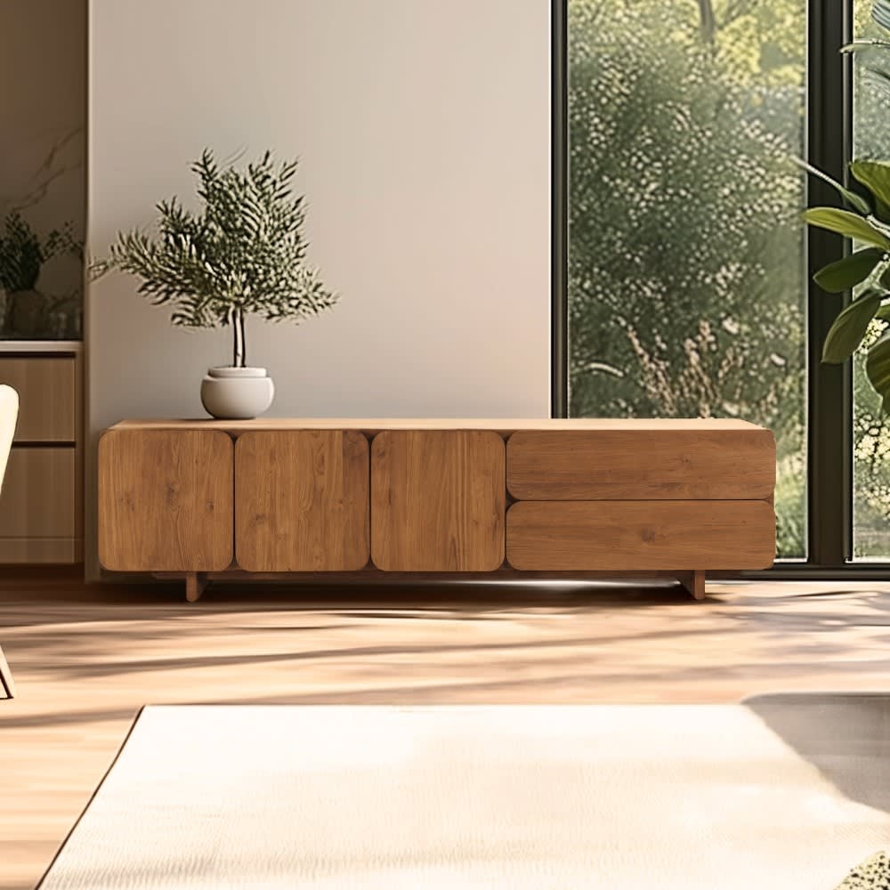 Sideboard aus recyceltem Teakholz - Maisons Du Monde