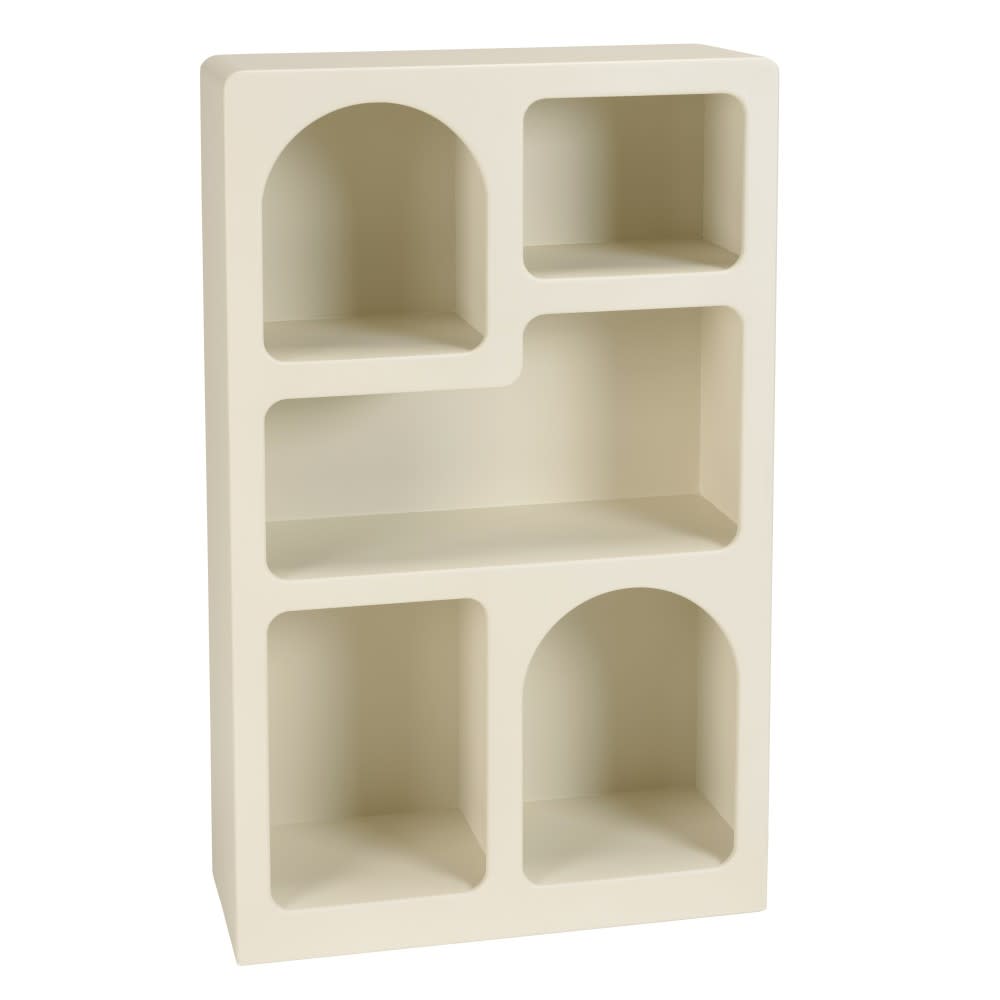 Etagère 5 niches 60x24cm en bois peint Etagère 5 niches 60x24cm en bois peint
