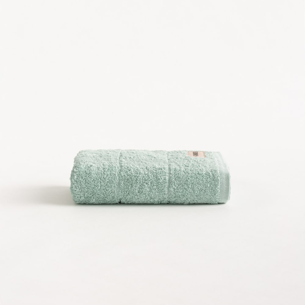 Drap de douche en coton 600 g vert d'eau 70x140 cm