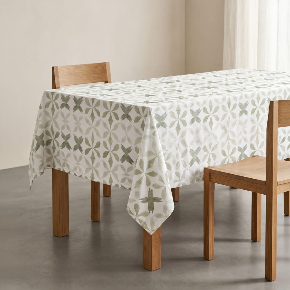 Gamusi Fleckenabweisende Tischdecke mit Arabeskenmuster, 150x200 cm style landhaus Mehrfarbig Öko-Tex Zertifikat Pes - Polyester