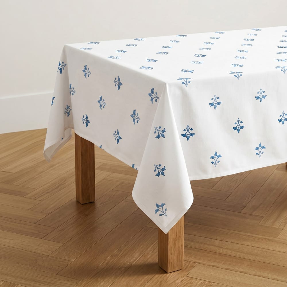 Gamusi Fleckenabweisende Tischdecke mit Blumenmuster, 150x200 cm style landhaus Mehrfarbig Öko-Tex Zertifikat Pes - Polyester