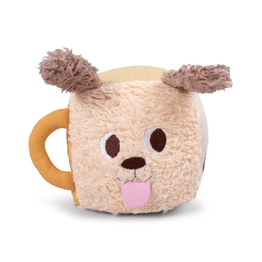 Peluche en coton coloris beige