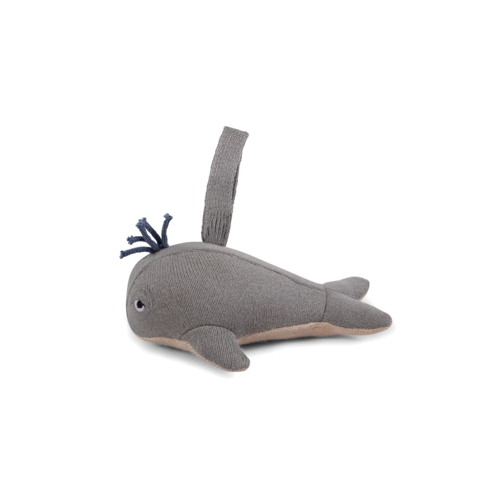 Peluche en coton coloris gris