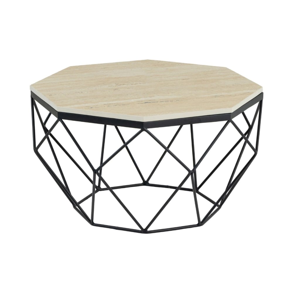 table basse chêne clair scandinave