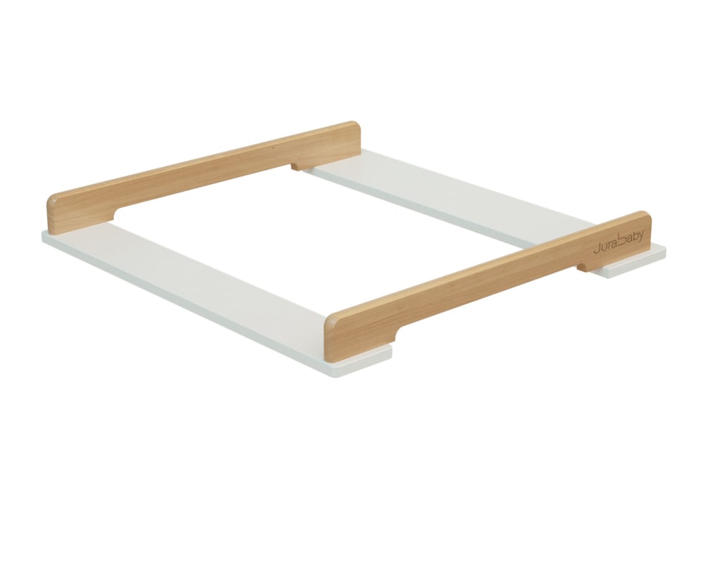Plan à langer universel 70 cm en bois pour commode bébé - hêtre brut Plan à langer universel 70 cm en bois pour commode bébé - hêtre brut