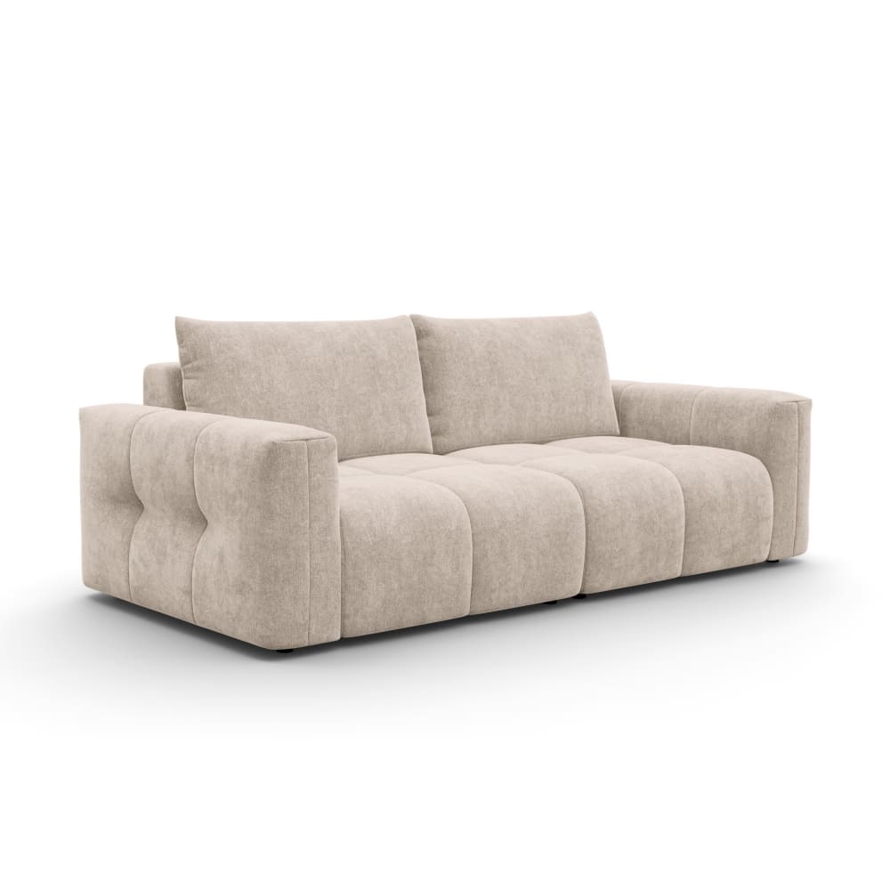 Canapé 3 places, tissu beige Canapé 3 places, tissu beige