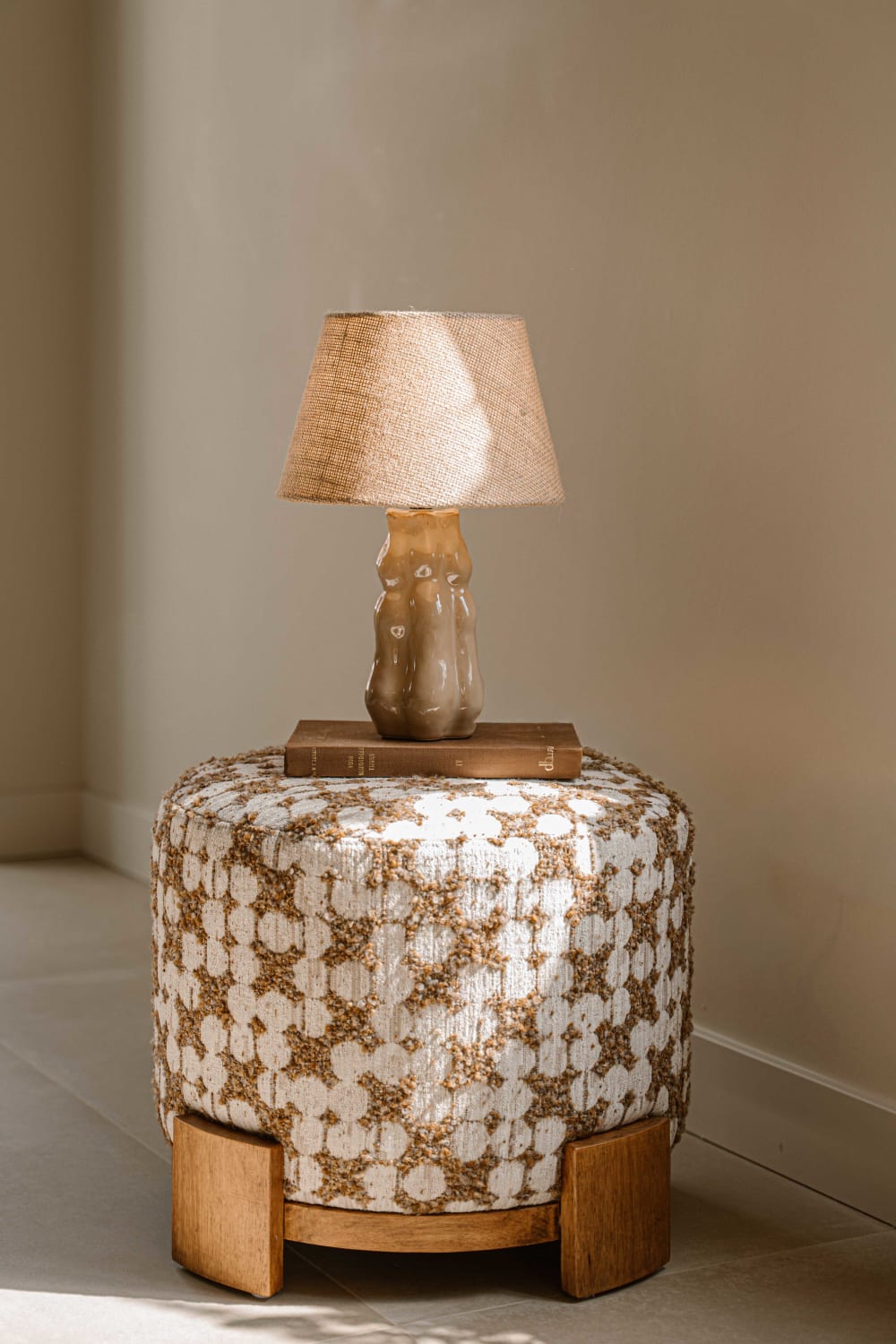 Tischlampe 37 x 24 cm, Beige - Maisons Du Monde