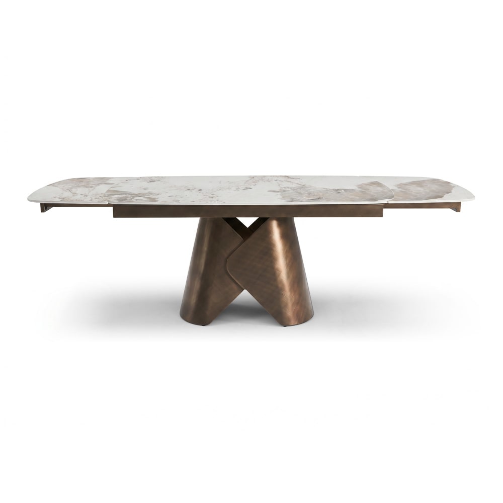Table à manger extensible en céramique pandora pandora Table à manger extensible en céramique pandora pandora