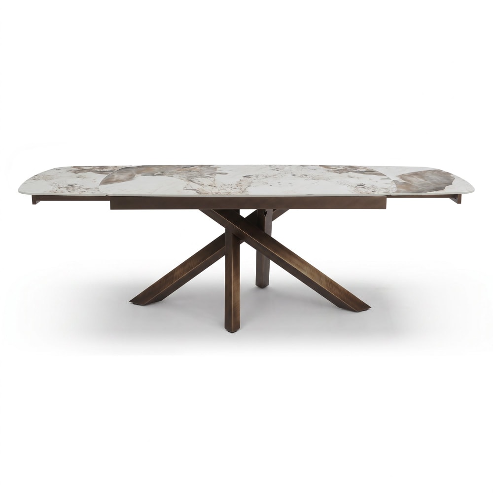 Table à manger extensible en céramique pandora pandora Table à manger extensible en céramique pandora pandora