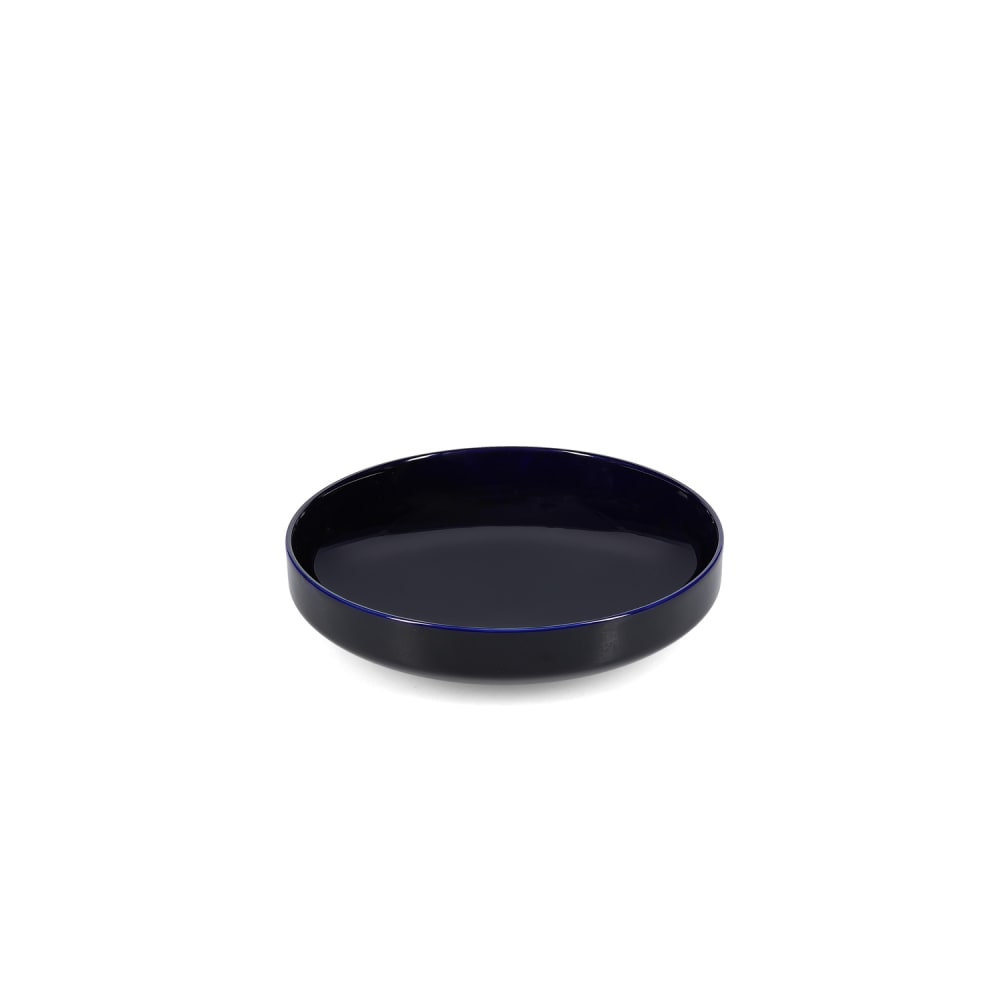 Lot de 4 bols bleu en porcelaine 21xh5cm